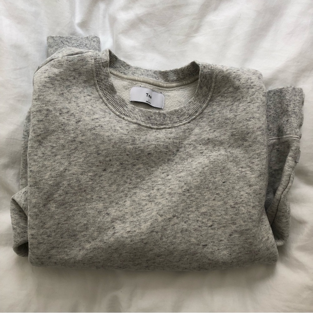 TNA grey crewneck